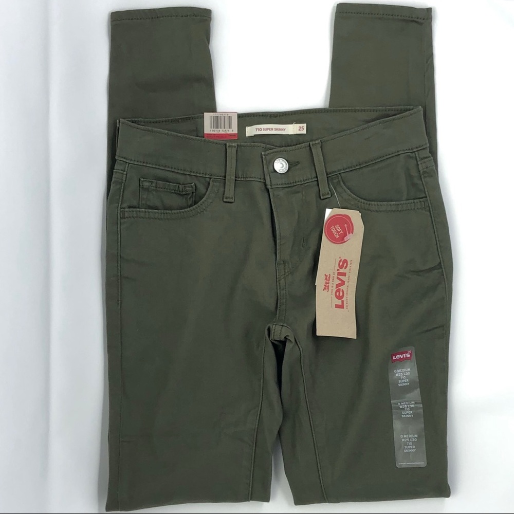 LEVI'S | 710 Super Skinny | Soft Kalamata - Picture 2 of 7